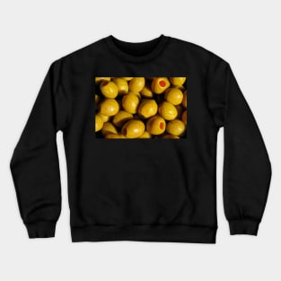 Olives oil painting effect Crewneck Sweatshirt